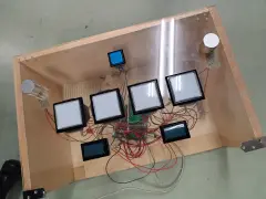 PC向け音楽ゲーム用コントローラー基板作成